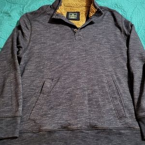 Men's button up sweater